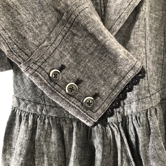 Free People Size XS Cropped Ruffle Blazer Jacket - Picture 10 of 14